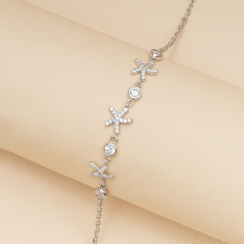 Starfish Silver Bracelet