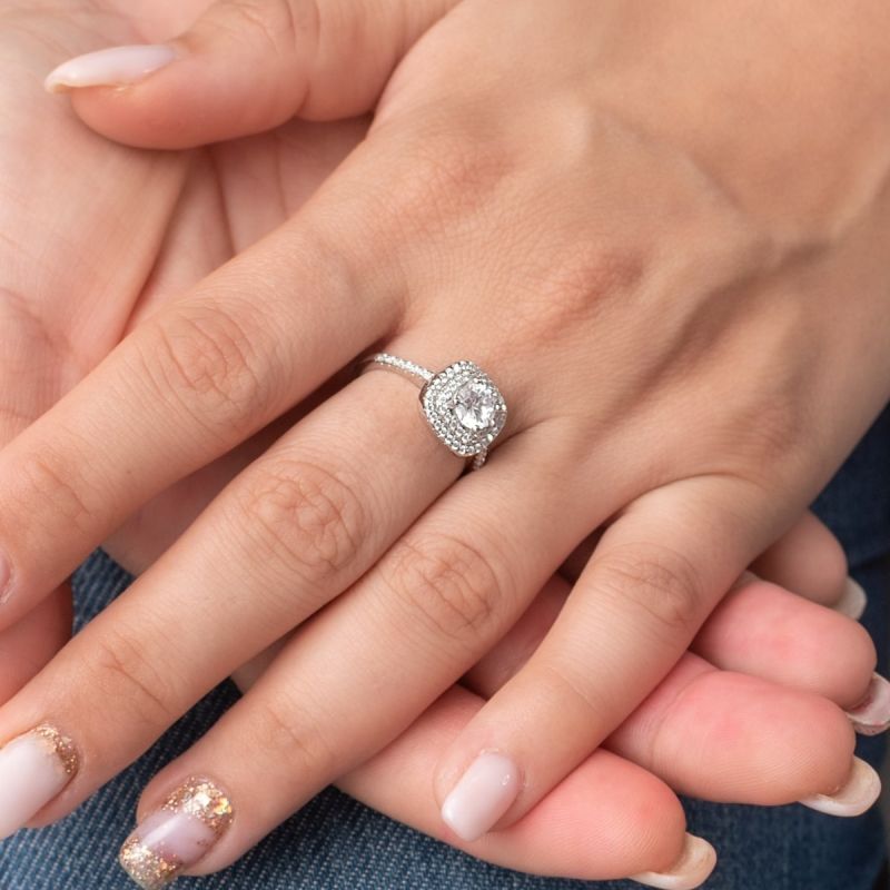 Radiant Promise Silver Ring 