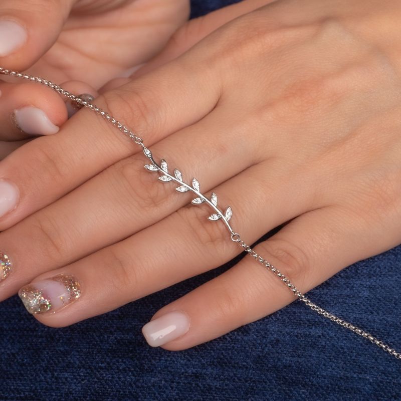 Eternal Branch Silver Bracelet