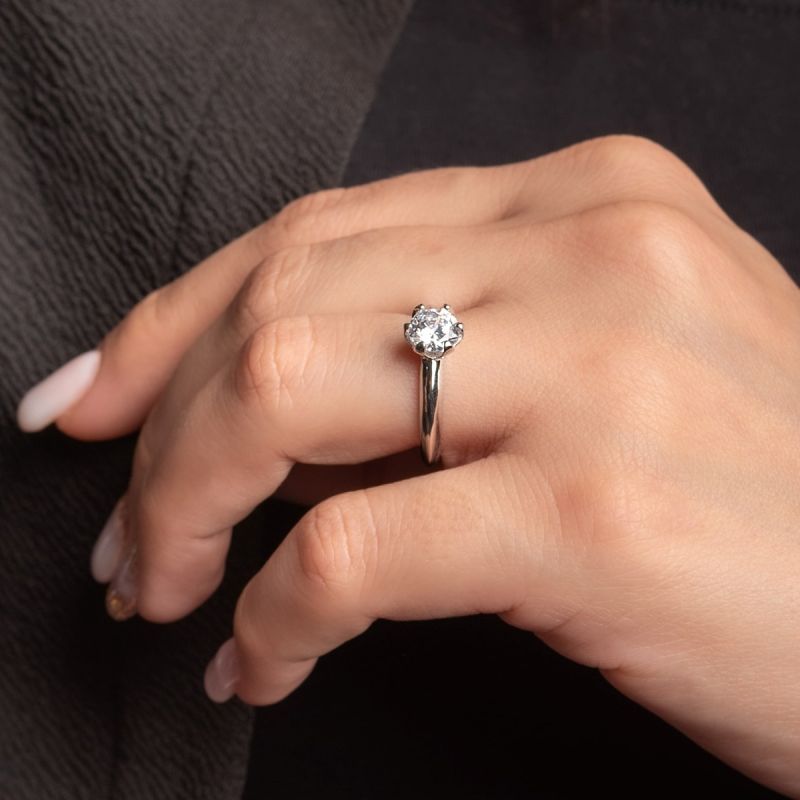 Simple Silver Wedding Ring