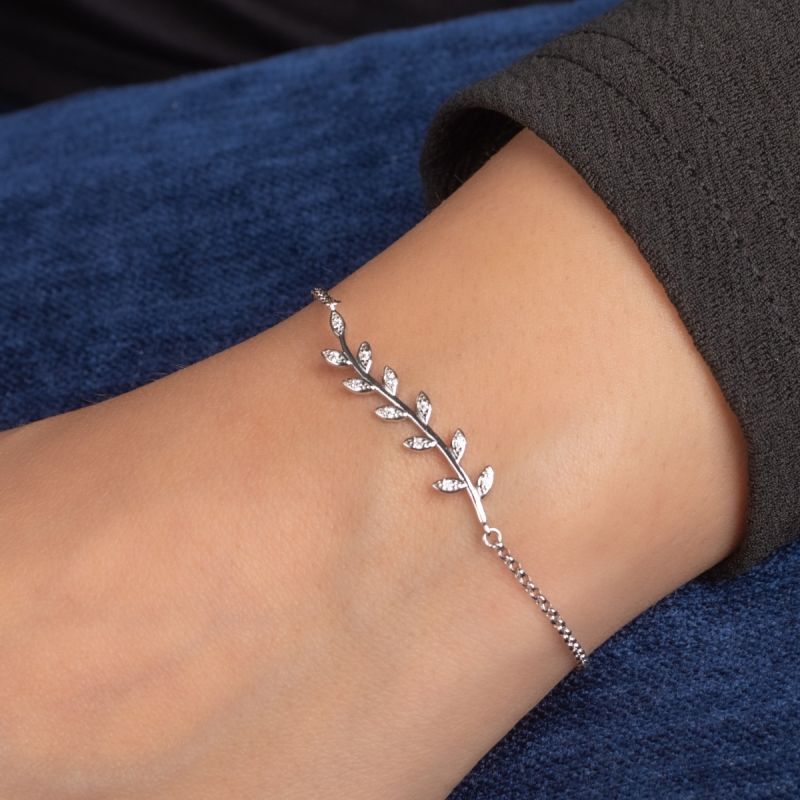 Eternal Branch Silver Bracelet