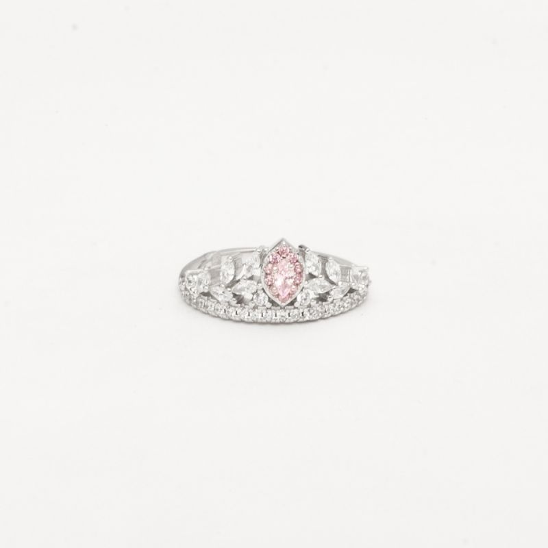 Princess Crown Silver Ring