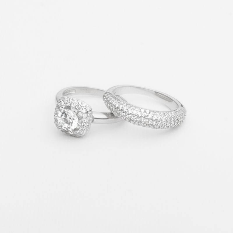 Shiny Promise Silver Ring