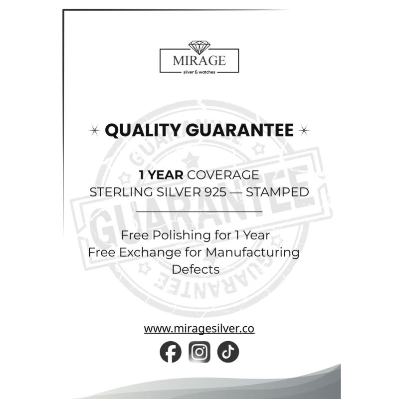 Twin Sapphire Swarovski Spark Silver Ring-SIZE 6