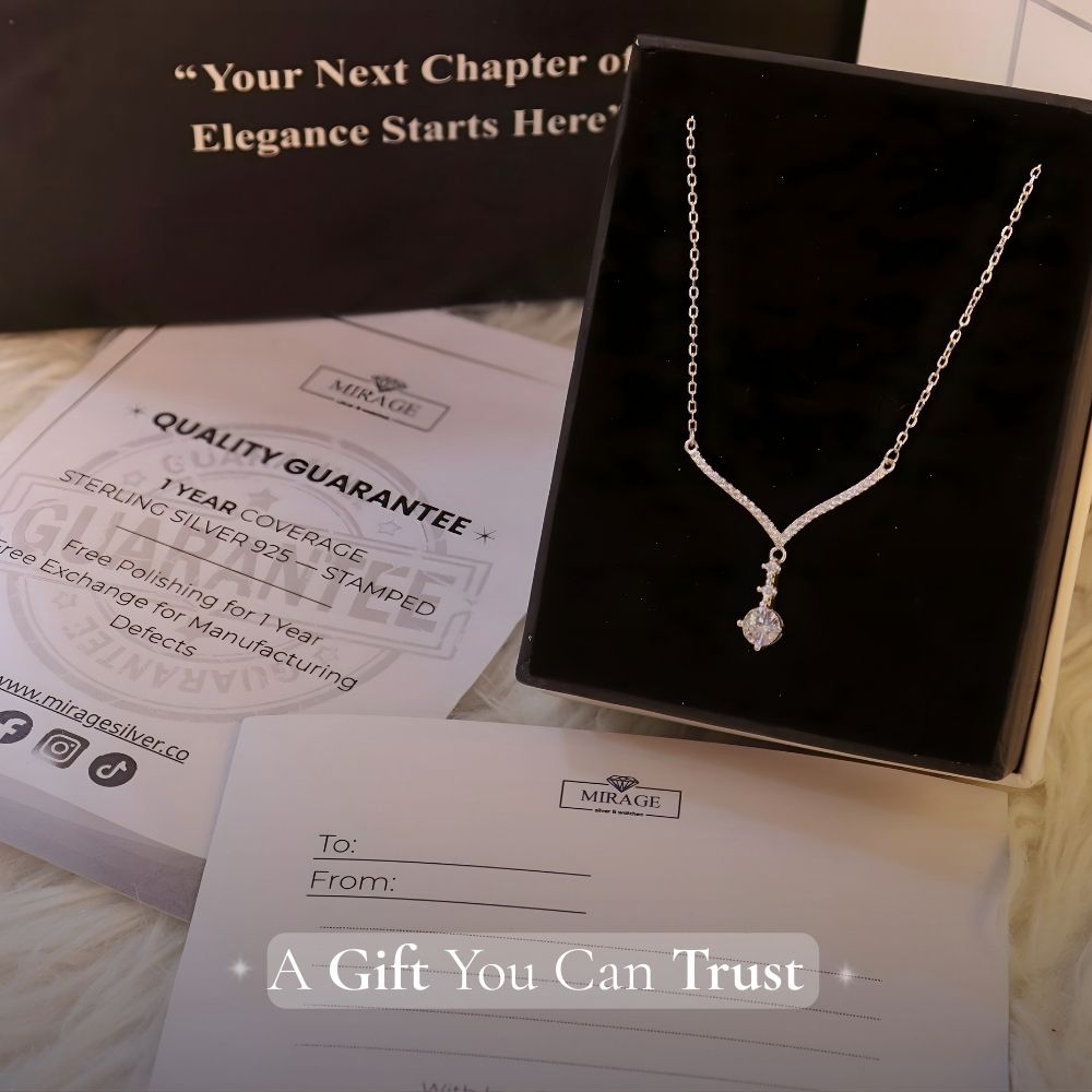 Shop With Confidence , 1- Year Warranty Mirage Silver 925 Sterling Silver Jewlry With 1 Year Warranty